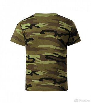Triko dětské Malfini Camo - český vzor - 2