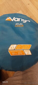 dětský spacák Vango Atlas Junior modrý - 2