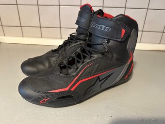 Boty na motorku Alpinestars Faster 3 RED - 2