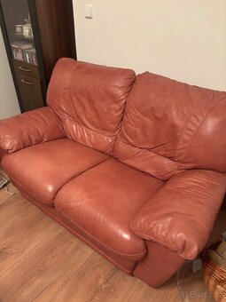 Kožená sedačka 3+2 - 2