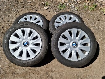 zimní R16" plechové disky 5x120 7jx16 et31 pneu - 2