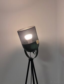 Stojací lampa černá - 2