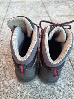 Dětské boty MC KINLEY- vel. 35- červeno- černé - 2