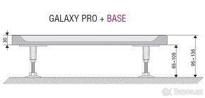 Nové nastavitelné nožičky k vaničkám Ravak Galaxy Pro base - 2