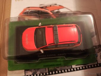 Model 1:43 Škoda Karoq hasiči, Kaleidoskop slavných vozů Ško - 2