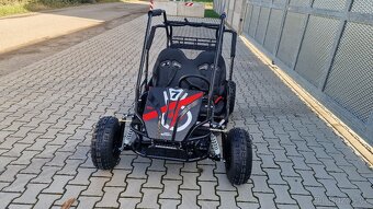 Dětská Bugina akumulátorová ECOBuggy až 2500W 60V 20Ah červe - 2
