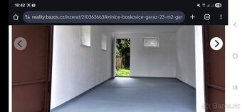 Pronajmu garaz s pozemkem a pudou v Kninicich u Boskovic - 2