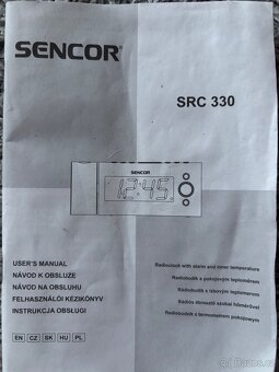 Radiobudík Sencor - 2