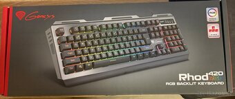 Herní klávesnice Genesis Rhod 420 RGB - 2