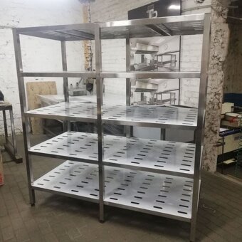 Nerezový gastro regál - 2