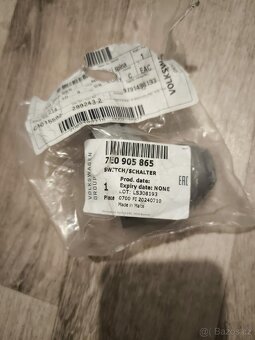 Spínač zapalování 7E0905865 nový - 2