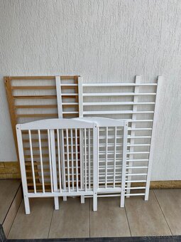 Dětská postýlka 120x60 bílá - 2