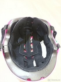 Dětská helma na kolo Stiga Play růžová M, 48-52cm - 2