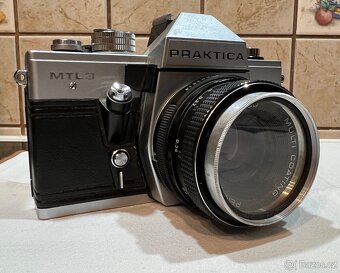 Praktica Mtl3 a 2 objektivy Pentacon - 2