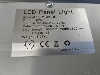 LED panel light - nový - 2
