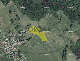 Prodej podílu 6 457 m2 na pozemcích v k.ú. Sendraž - 2