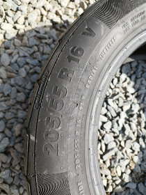 P: Letní pneumatiku Continental 205/55 R16 91V - 2