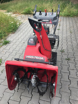 Letní akce Sněhová fréza Honda - pásová, elektr.startér - 2