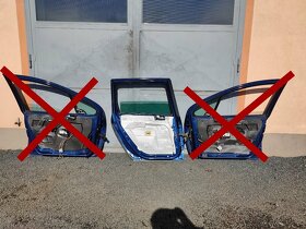 Levé zadní dveře Peugeot 307 combi - EGED - 2