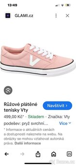 Tenisky /plátěnky Vty vel. 36 - 2