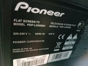 Plazma Pioneer 50"=125cm - 2