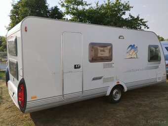 KNAUS 550FSK pro 6. Pevné palandy. R 2007. Stan. 100km/h - 2