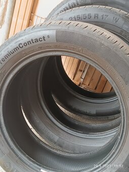 pneumatiky 215 55 17 letní continental - 2