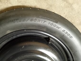 Dojezdove kolo 5x114,3 r17 - 2