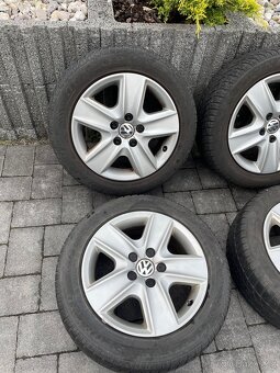 Disky 5x112 včetně zimních pneu 205/55R16 - 2
