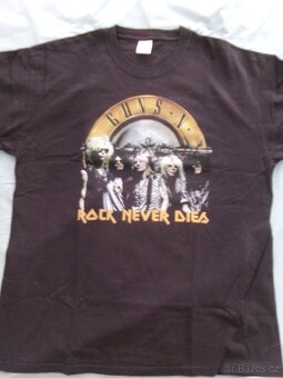 Nové triko Guns N´Roses - Rock never dies, vel.L. - 2