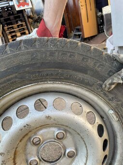 Originální Plechové kola Volkswagen Transportér 205/65R16 - 2
