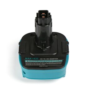 Aku adaptér MAKITA 18V Li-Ion / DeWALT NiCd, NiMh - 2