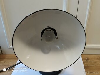 Stará starožitná industriální lampa funkcionalismus - 2