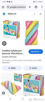 Nafukovačka,nafukovací lehátko - 2