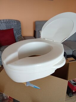 Nástavec na WC plastový s poklopem - REHOFIX - 2