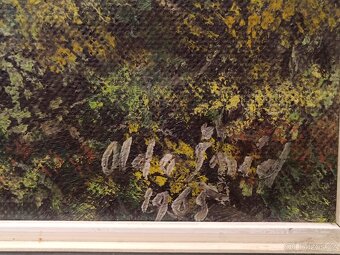 Obraz Olda Šmíd 1965, Úplněk olej 62x83 - 2