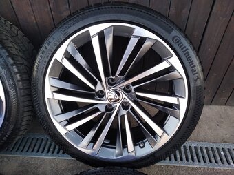 Zimní alu sada Škoda Superb IV 19" 5x112 - 2