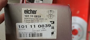 Prodám brzdové kotouče a destičky na BMW E60 - 2