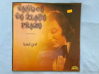 LP deska Karel Gott - Vánoce ve zlaté Praze - 2