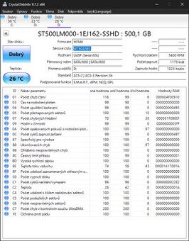 HDD Seagate 500GB 2,5" - 2