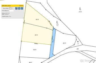 Stavební pozemek 1365m2 u přehrady Orlík - 2