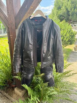 Kožená bunda (50) a kalhoty 4SR (48) (kombinéza) - 2