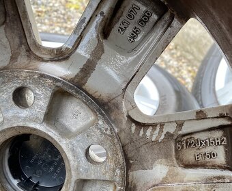 ALU DISKY 15" 5 x 112 ORIGINÁL VW - 2