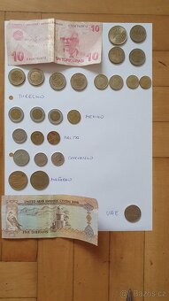 Bankovky a mince z různých zemí - 2