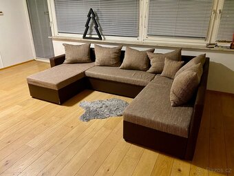 Rozkládací sedací souprava U form - 2