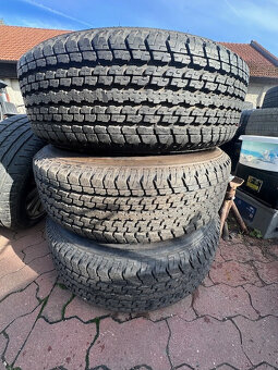 5x127 R18 originál alu disky s pneu Jeep Wrangler NOVÉ - 2