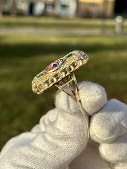 Zlatý prsten 10,32g - 2