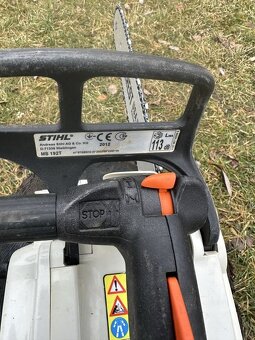 Motorová pila stihl ms192t - 2