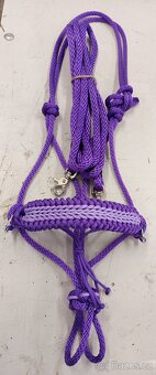 Provazova jezdecká parelka a otěže COB nové - 2