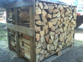 Prodej palivového dřeva skládané + sypané - 2